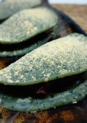 白玉粉で作る草もち-レシピのメイン写真