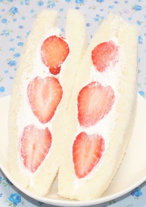 いちごサンド-レシピのメイン写真