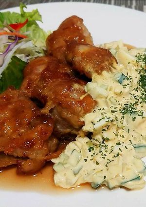 超簡単！甘辛チキン南蛮！タルタル添え！-レシピのメイン写真
