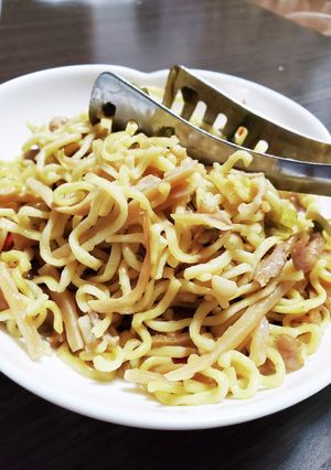 残り物で簡単 チンジャオロース麺-レシピのメイン写真