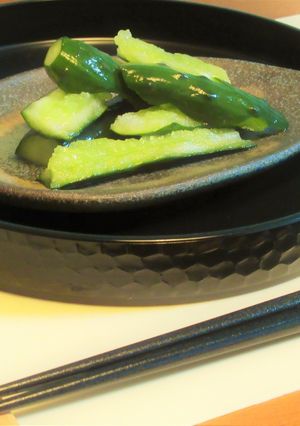〖 きゅうりの出汁漬け ～わさび風味～〗-レシピのメイン写真