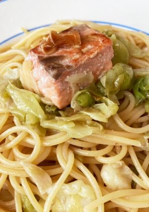 鮭キャベツ マジックソルト パスタ-レシピのメイン写真