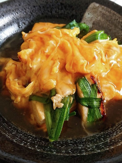 ニラ豆腐の玉子餡掛け-レシピのメイン写真