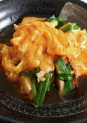 ニラ豆腐の玉子餡掛け-レシピのメイン写真