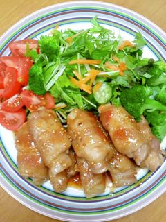 簡単!てりてり大根の甘辛肉巻き☆-レシピのメイン写真