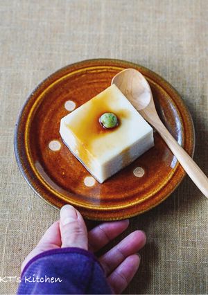 タヒニと葛粉で作る♪ごま豆腐-レシピのメイン写真
