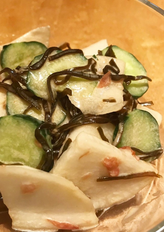 胡瓜と大根の塩昆布梅わさマヨ和え-レシピのメイン写真