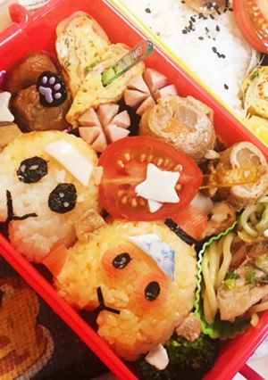 PUI PUIモルカー　キャラ弁-レシピのメイン写真