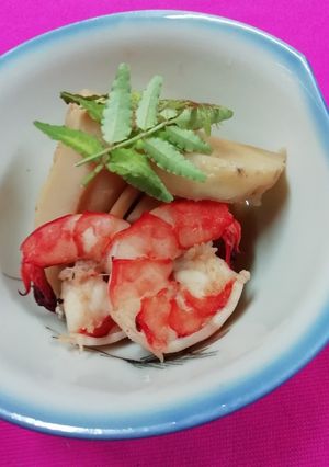 筍とエビのたいたん-レシピのメイン写真