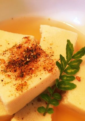レンジで数分 高タンパク高野豆腐-レシピのメイン写真