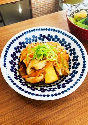 節約！厚揚げの野菜あんかけ♡-レシピのメイン写真