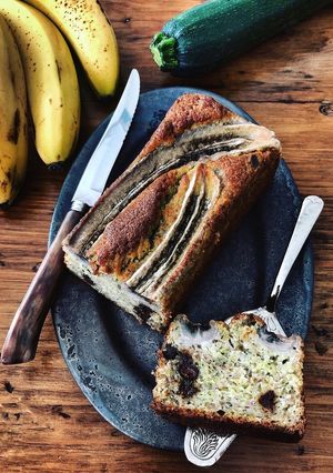 ズッキーニとバナナのケーキブレッド-レシピのメイン写真