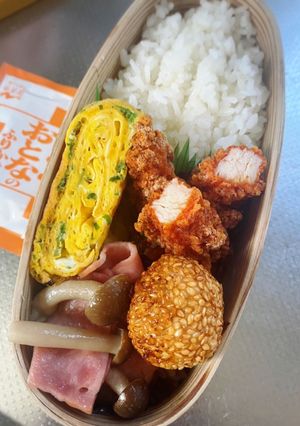 レンチンしめじベーコン弁当-レシピのメイン写真