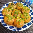 味ぽんあんかけ♪まん丸春キャベ豚バーグ