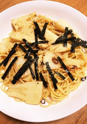 竹の子チーズ海苔パスタ-レシピのメイン写真
