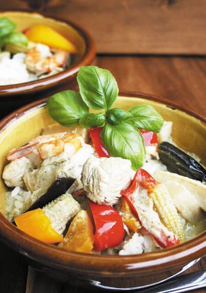 グリーンカレー-レシピのメイン写真