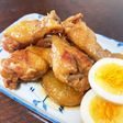 鶏手羽元と大根と玉子の中華煮♡