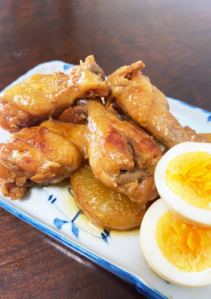 鶏手羽元と大根と玉子の中華煮♡-レシピのメイン写真