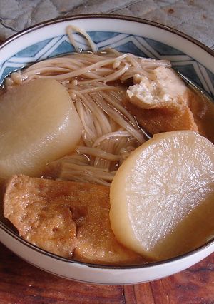 お手軽♪ 厚揚げと大根の煮物-レシピのメイン写真