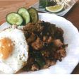 バジル香る高野豆腐のガパオライス