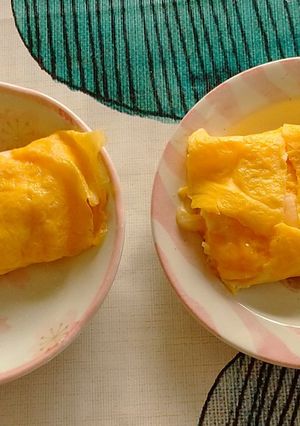 ネギ入り卵焼き－思い出のレシピ-レシピのメイン写真