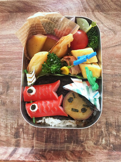 幼稚園 お弁当 鯉のぼり チーズ不使用-レシピのメイン写真