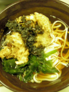 ちりめんの掻き揚げ蕎麦(200円ランチ)-レシピのメイン写真