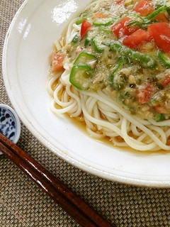 疲労回復!ネバネバうどん-レシピのメイン写真