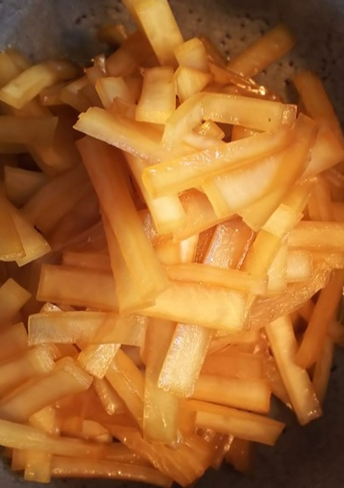 大根の皮と調味料だけのきんぴら-レシピのメイン写真