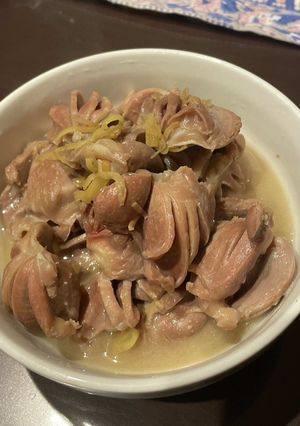 砂肝炒め　-塩味--レシピのメイン写真