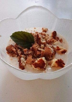 1分で☆豆乳ヨーグルトレアチーズケーキ-レシピのメイン写真