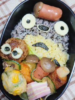 キャラ弁:となりのトトロ-レシピのメイン写真