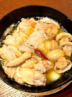 鮭白子のアヒージョ-レシピのメイン写真