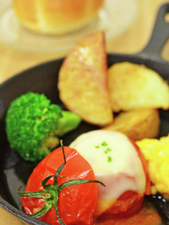 【簡単】トマトステーキ-レシピのメイン写真