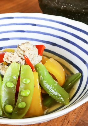 サバ缶まるごと！カラフル野菜の洋風煮-レシピのメイン写真