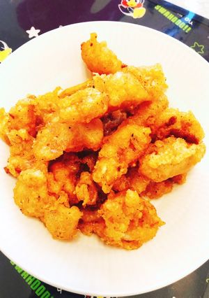 ビールのお供！鶏皮の唐揚げ-レシピのメイン写真