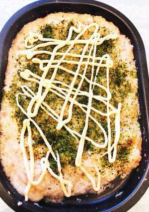 ホットプレート簡単！山芋お好み風-レシピのメイン写真