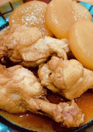手羽元と大根のポン酢煮-レシピのメイン写真