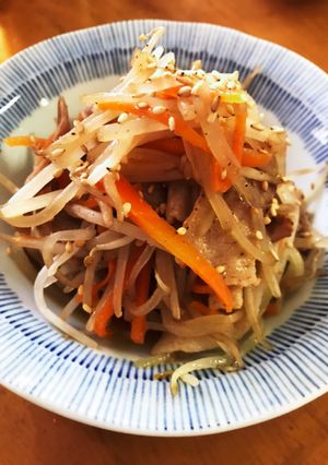 もやしと豚肉のナンプラー炒め-レシピのメイン写真