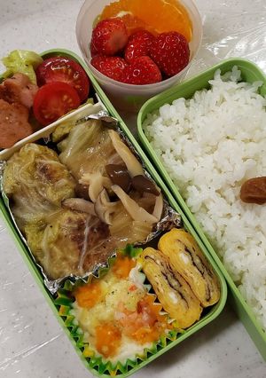 女子高生のお弁当(2年目１学期-⑫)-レシピのメイン写真