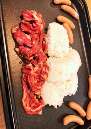ホットプレートでペッパーランチ風ご飯-レシピのメイン写真