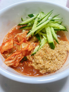 ダイエットに!しらたきでビビン麺風-レシピのメイン写真