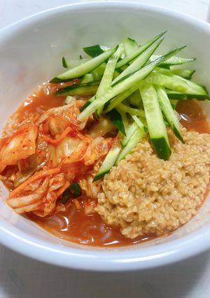 ダイエットに!しらたきでビビン麺風-レシピのメイン写真