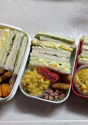 学生弁当(2021.4.30)-レシピのメイン写真