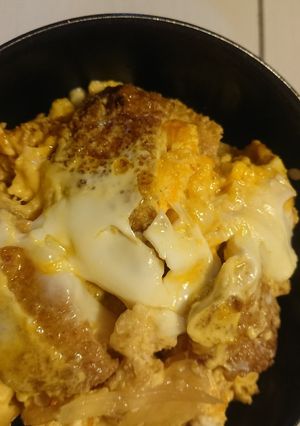 安っ！生姜焼き用肉活用、ジューシーかつ丼-レシピのメイン写真