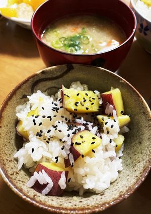 サツマイモご飯-レシピのメイン写真