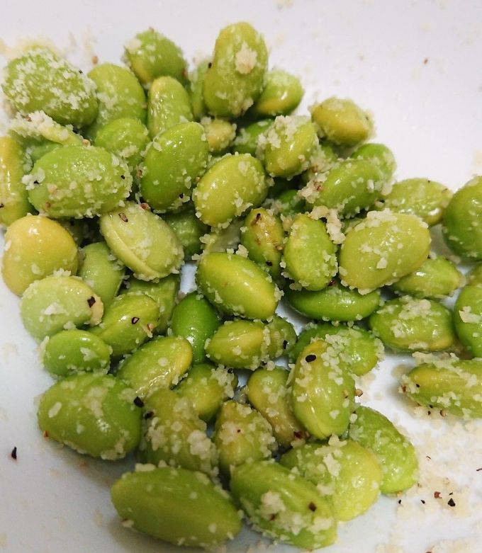枝豆の粉チーズ和え(低糖質)-レシピのメイン写真