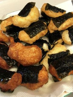 山芋の磯辺揚げと山芋の天ぷら-レシピのメイン写真