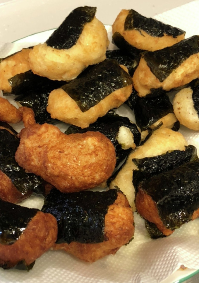 山芋の磯辺揚げと山芋の天ぷら-レシピのメイン写真