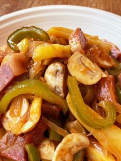 ナポリタン風 野菜炒め-レシピのメイン写真